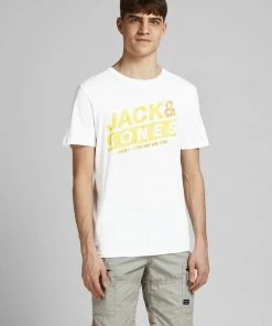 Jack & Jones JCOLIQUID Tee -WHITE