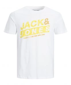 Jack & Jones JCOLIQUID Tee -WHITE