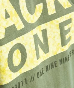Mens Polos, Tees & Shirts Jack & Jones JCOLIQUID Tee -GREEN