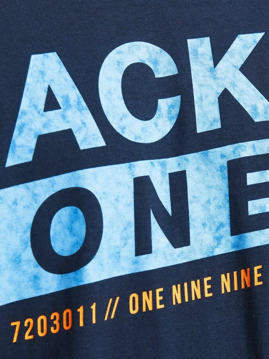 Jack & Jones JCOLIQUID Tee -NAVY BLAZER