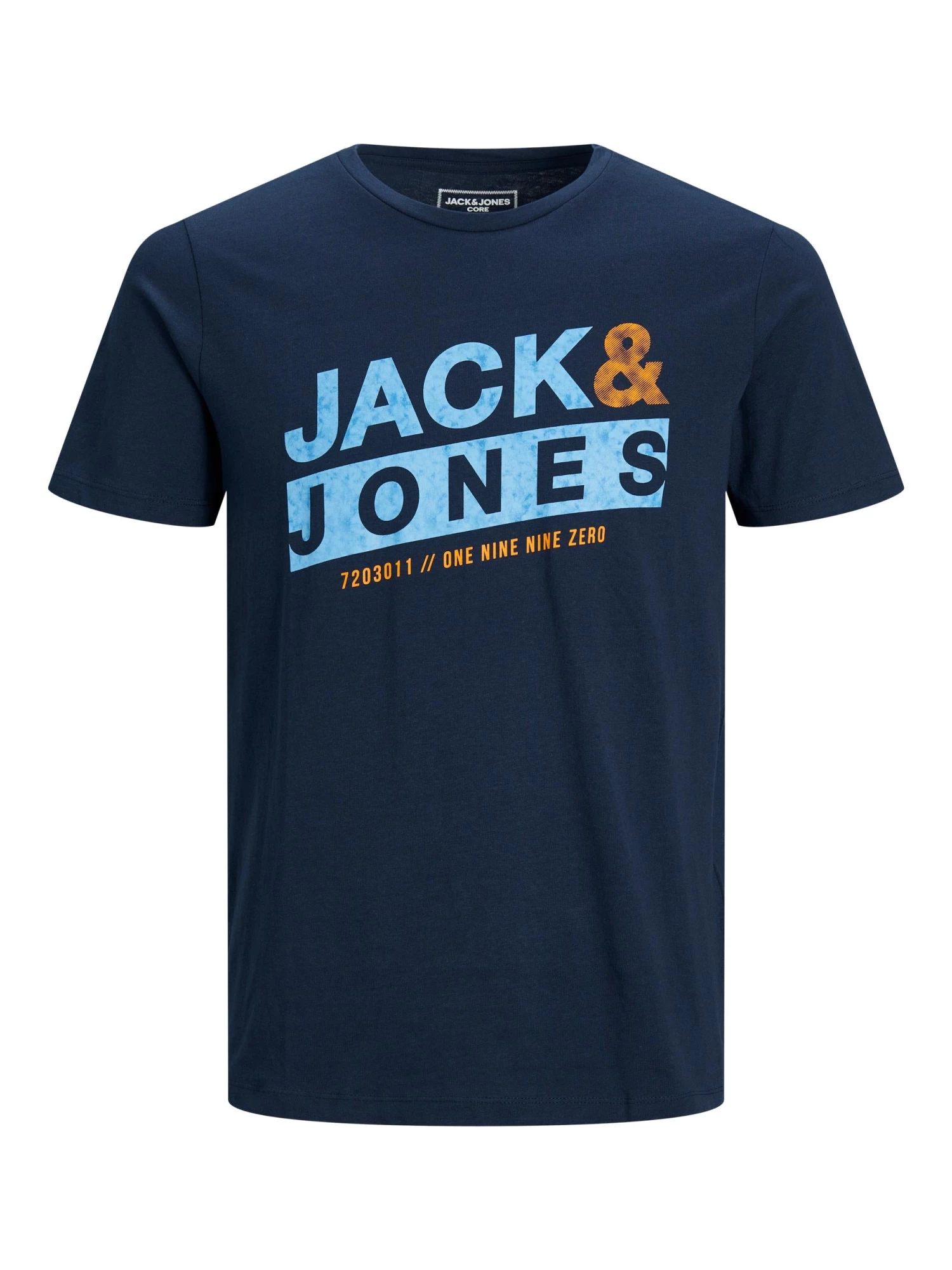 Jack & Jones JCOLIQUID Tee -NAVY BLAZER
