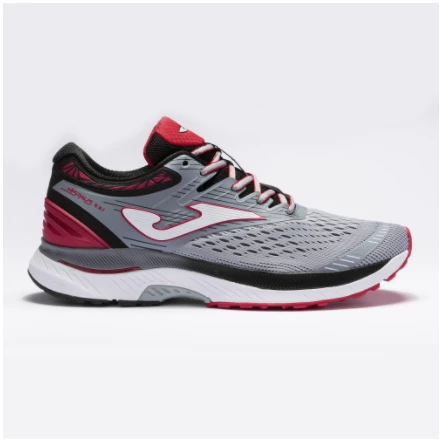 Mens Footwear JOMA Mens Hispalis Running Shoe HISPS2112 -GREY/RED (7½, 9 Only)