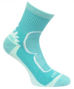 Ladies Accessories Regatta Ladies Active Lifestyle 2 Pack Socks -TOFFEE/CERAMIC