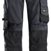 Snickers 6251 Allround Stretch Work Trousers Standard Fit - Short Leg -GREY/BLACK