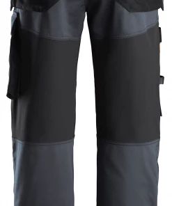 Snickers 6251 Allround Stretch Work Trousers Standard Fit - Short Leg -GREY/BLACK