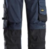 Snickers 6251 Allround Stretch Work Trousers Standard Fit - Short Leg -NAVY/BLACK