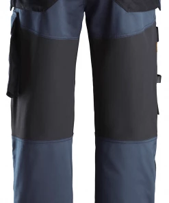 Snickers 6251 Allround Stretch Work Trousers Standard Fit - Regular Leg -NAVY/BLACK
