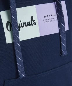 Jack & Jones JNR Jack & Jones JORJOSHUA Boys Hoody -NAVY BLAZER
