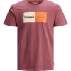 Jack & Jones JNR Kids Polos, Tees, & Shirts Jack & Jones JORJOSHUA Boys Tee -ROSE (11-12 Only)