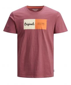 Jack & Jones JNR Kids Polos, Tees, & Shirts Jack & Jones JORJOSHUA Boys Tee -ROSE (11-12 Only)