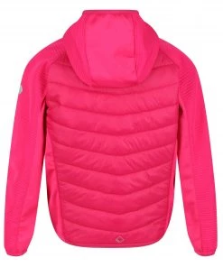 Kids Jackets & Bodywarmers Regatta Kids Kielder IV Hybrid Jacket -DARK CERISE