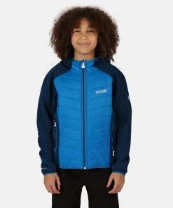 Regatta Kids Kielder IV Hybrid Jacket -NAUTICAL BLUE