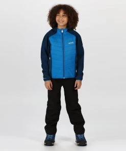 Regatta Kids Kielder IV Hybrid Jacket -NAUTICAL BLUE