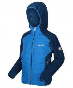 Regatta Kids Kielder IV Hybrid Jacket -NAUTICAL BLUE