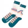 Saltrock Ladies Rainbow Socks -WHITE