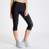 Dare2B Ladies Influential 3/4 Leggings -BLACK