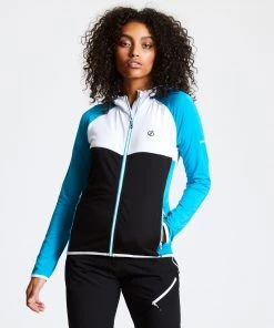 Ladies Fleeces & Midlayers Dare2B Ladies Courteous Stretch Jacket -FRESH WATER