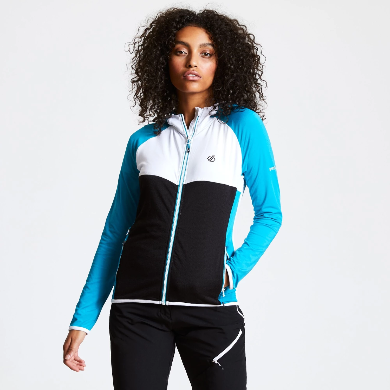 Ladies Fleeces & Midlayers Dare2B Ladies Courteous Stretch Jacket -FRESH WATER