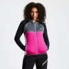 Dare2B Ladies Courteous Stretch Jacket -BLACK/PINK