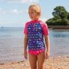 Volkswagen Kids Hooded Rash Vest -PINK