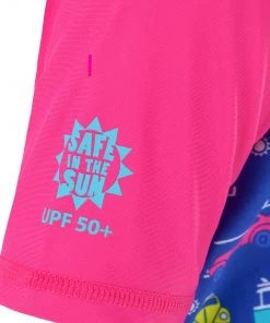Volkswagen Kids Hooded Rash Vest -PINK