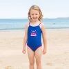 Volkswagen Girls Swimsuit -BLUE