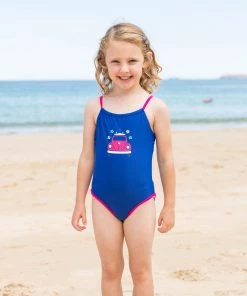 Volkswagen Girls Swimsuit -BLUE