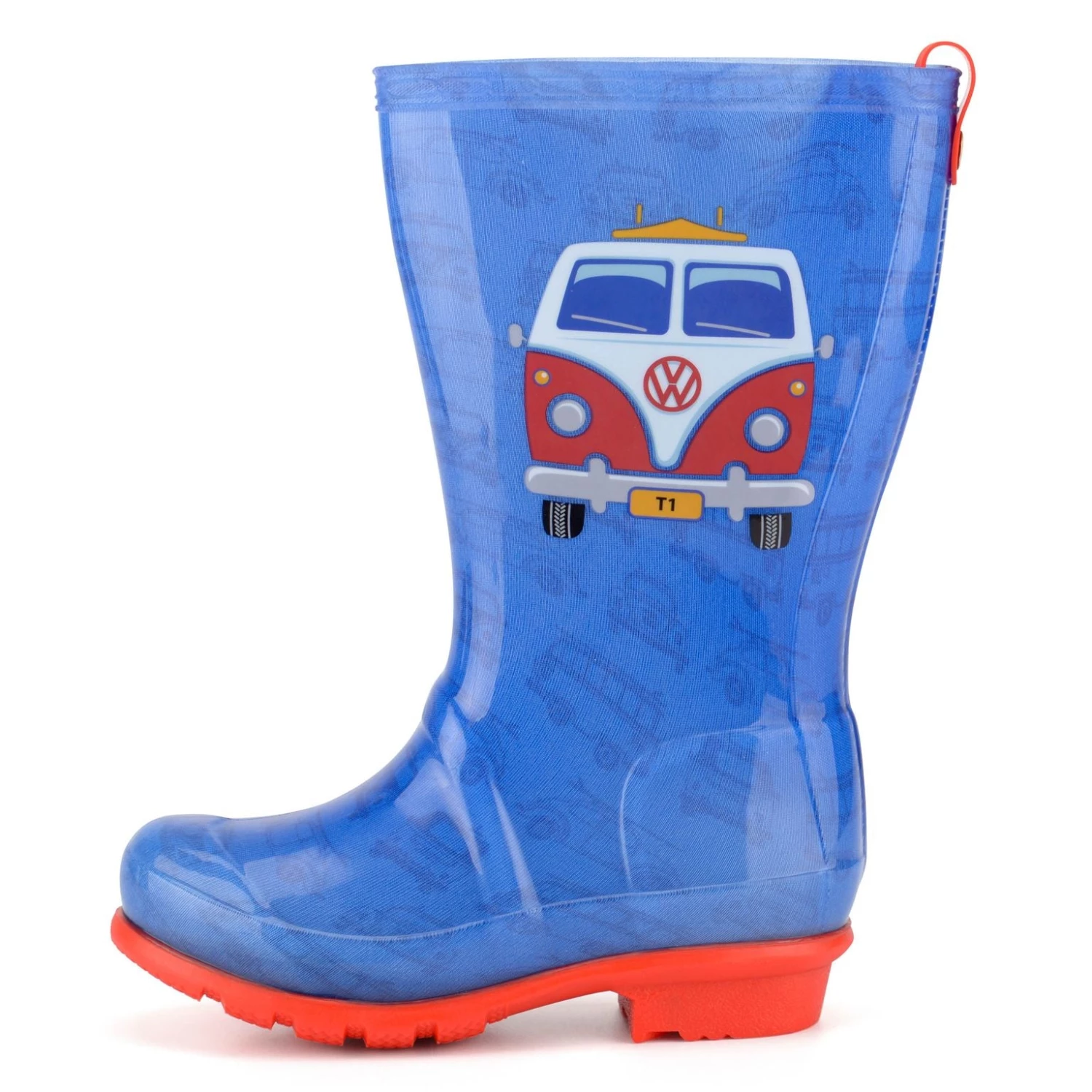 Volkswagen Kids Wellie Boots -BLUE Kids Puddlesuits