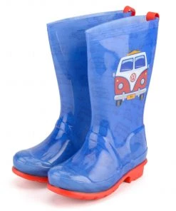 Volkswagen Kids Wellie Boots -BLUE Kids Puddlesuits