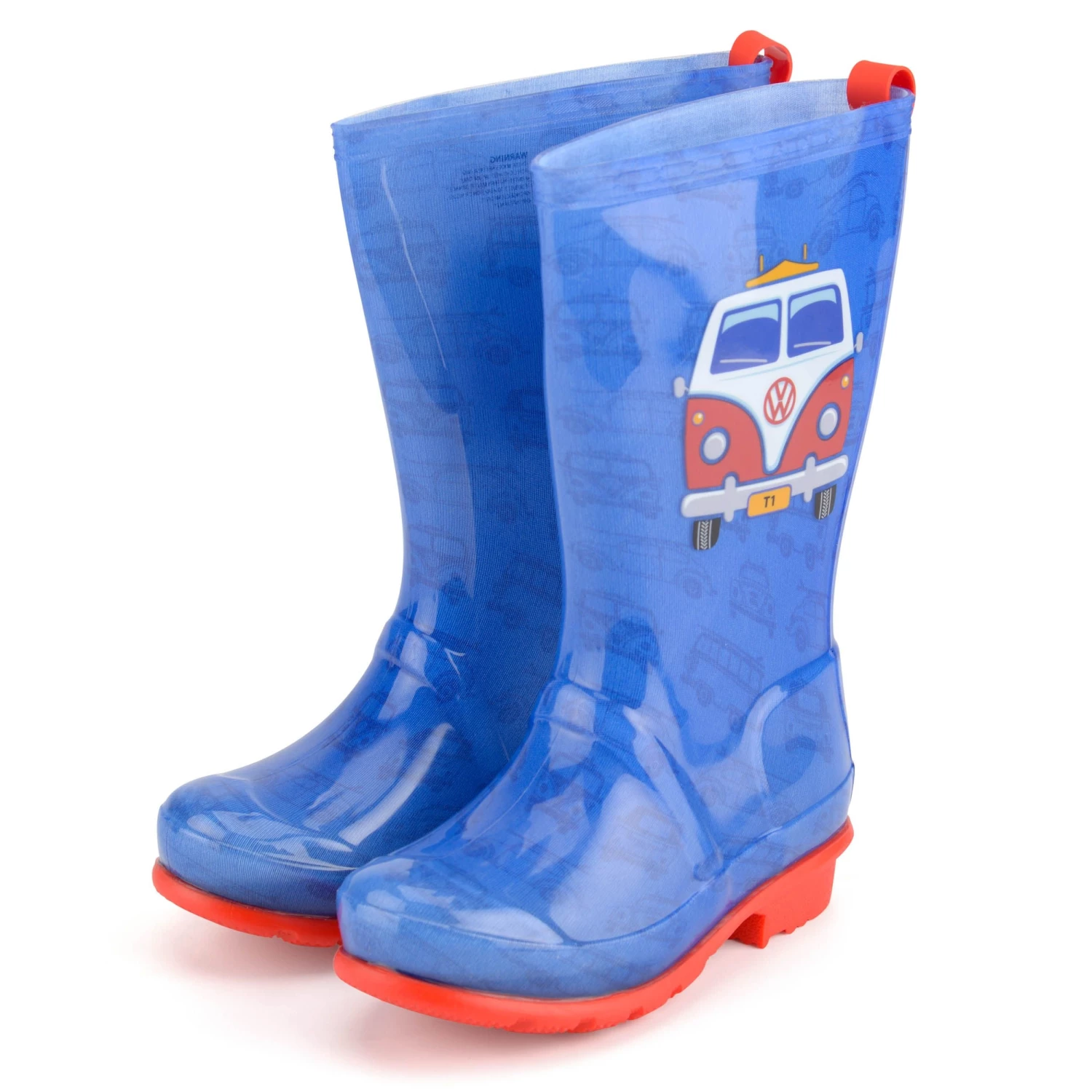 Volkswagen Kids Wellie Boots -BLUE Kids Puddlesuits