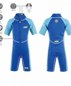 All Osprey Infants Octopus Shorty Wetsuit -BLUE (Age 3 Only)