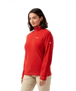 Craghoppers Ladies Miska Fleece CWA265 -RED (16, 18 Only) Ladies Fleeces & Midlayers