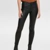 Ladies Trousers & Shorts Jacqueline De Yong NEWTHUNDER Leather-Look Trousers