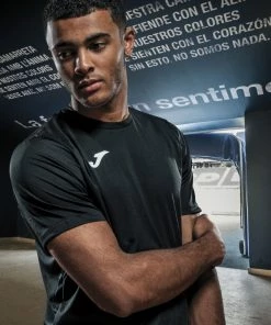 JOMA Mens Combi Wicking Tee -BLACK