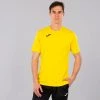 JOMA Mens Combi Wicking Tee -YELLOW Mens Sportswear & Fitness