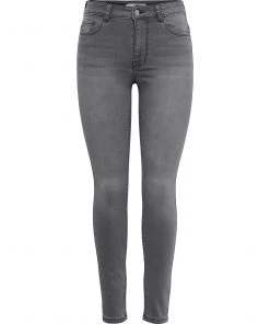 Jacqueline De Yong NEWNIKKI Regular Waist Skinny Jeans -LIGHT GREY Ladies Jeans