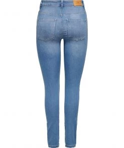 Ladies Jeans Jacqueline De Yong NEWNIKKI High Waist Skinny Fit Jeans -LIGHT WASH