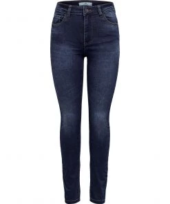 Ladies Jeans Jacqueline De Yong NEWNIKKI High Waist Skinny Fit Jeans -MID WASH