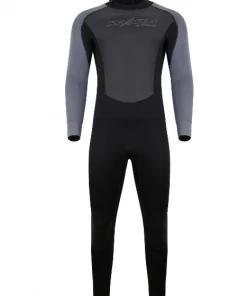 All Typhoon Mens Swarm3 Full Wetsuit -BLACK/GRAPHITE