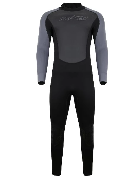 All Typhoon Mens Swarm3 Full Wetsuit -BLACK/GRAPHITE