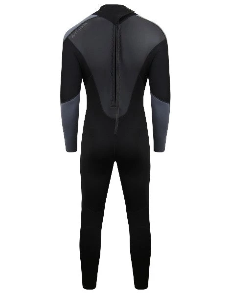 All Typhoon Mens Swarm3 Full Wetsuit -BLACK/GRAPHITE