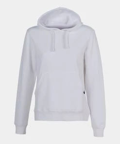 JOMA Ladies Montana Hoody -WHITE (XL, XXL Only) Ladies Hoodies & Sweatshirts