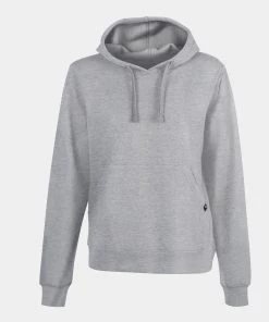JOMA Ladies Montana Hoody -GREY MELANGE Ladies Hoodies & Sweatshirts