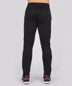 JOMA Mens Classic Trouser -BLACK/WHITE Mens Sportswear & Fitness