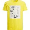 Jack & Jones JNR Kids Polos, Tees, & Shirts Jack & Jones JCOSAX Boys Tee -YELLOW