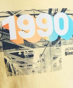 Jack & Jones JNR Kids Polos, Tees, & Shirts Jack & Jones JJSPRING Boys Tee -FLAN