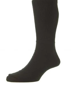 Mens Accessories HJHall Cotton Diabetic Sock - HJ1351