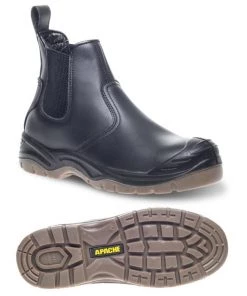 Apache AP714SM Safety Boot -BLACK