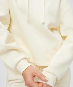 Pieces CHILLI Hoody -WHITE