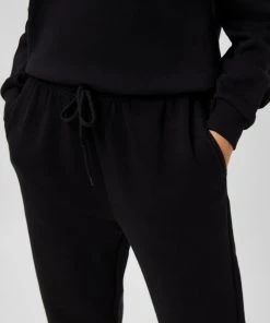 Ladies Trousers & Shorts Pieces CHILLI Lounge Pants -BLACK